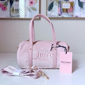 JUICY COUTURE Bag Queen of Everything Mini Crossbody Barrel - Pink